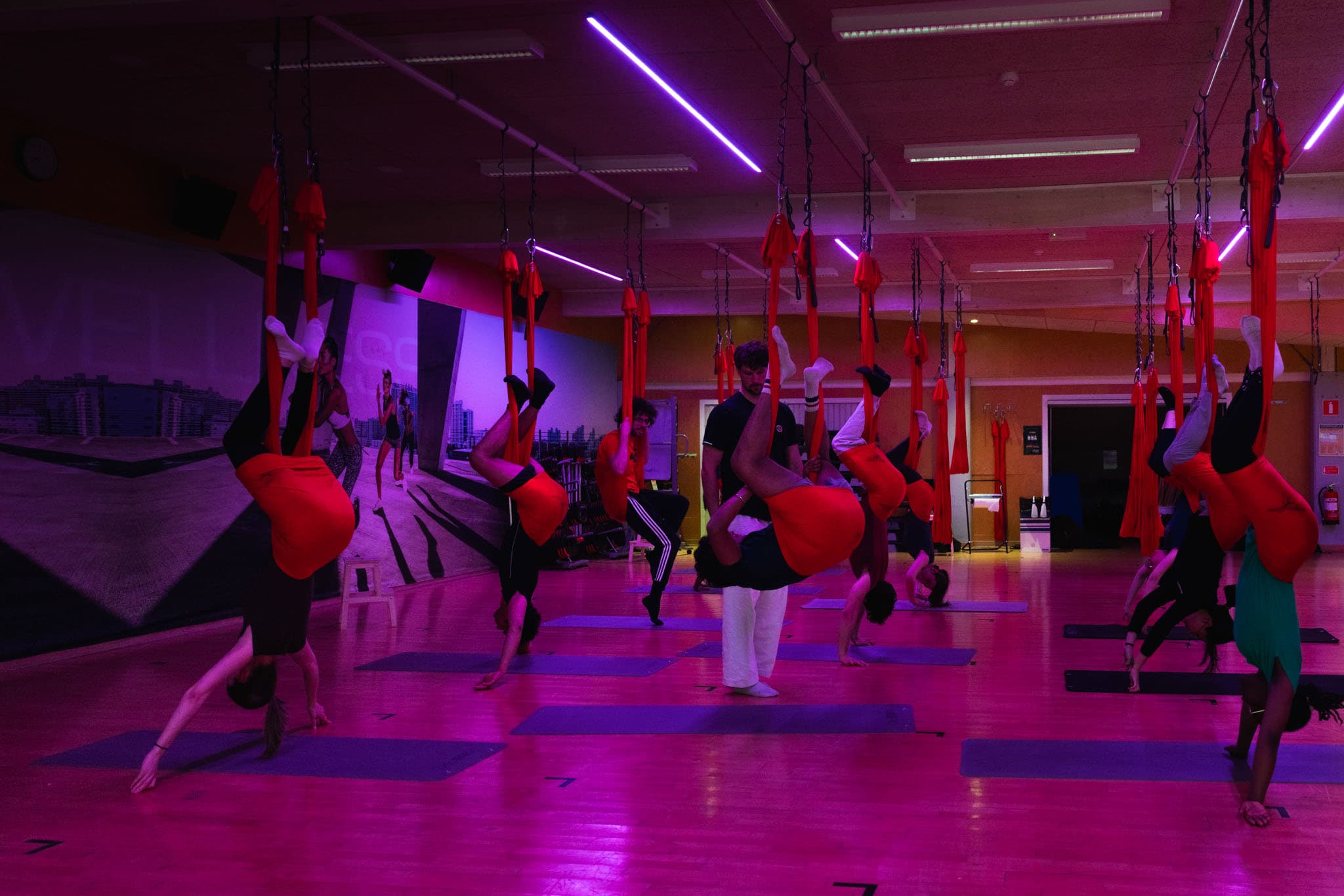 Aerial Hammock at KTH-Hallen – photo 8
