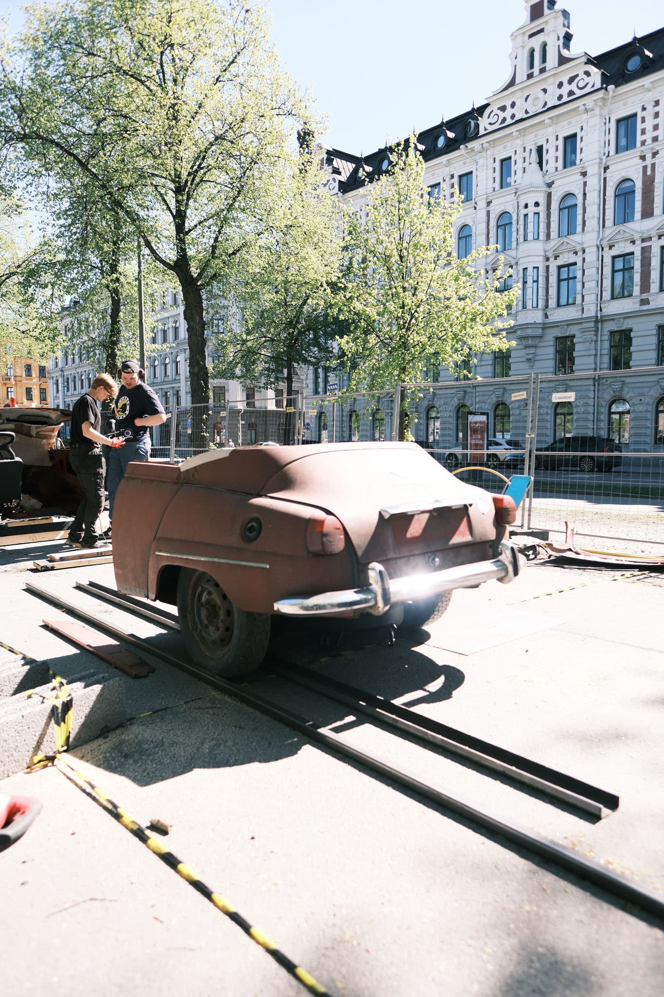 Quarnevalen 2026 build week, preparation photo 17
