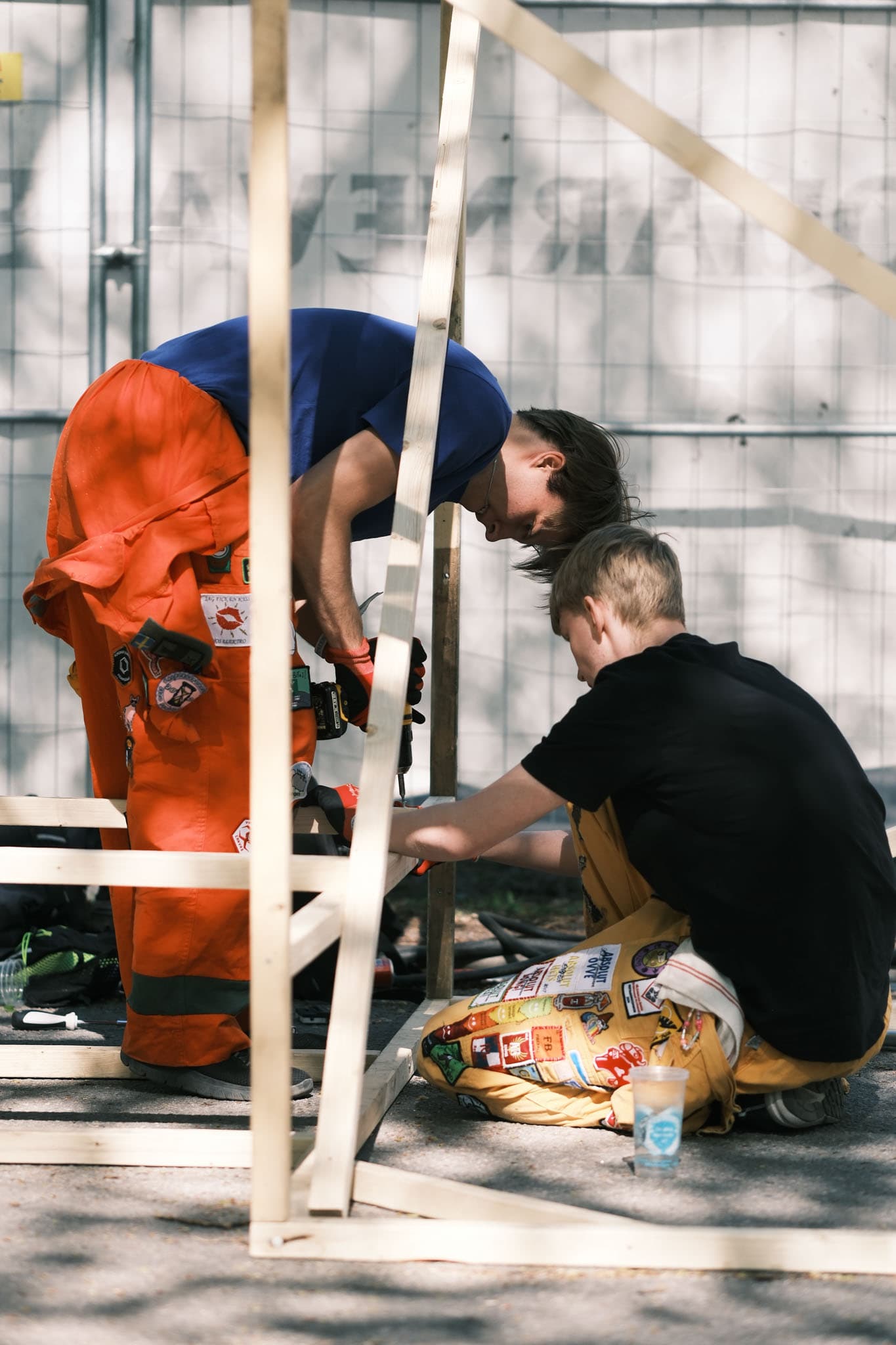 Quarnevalen 2026 build week, preparation photo 21