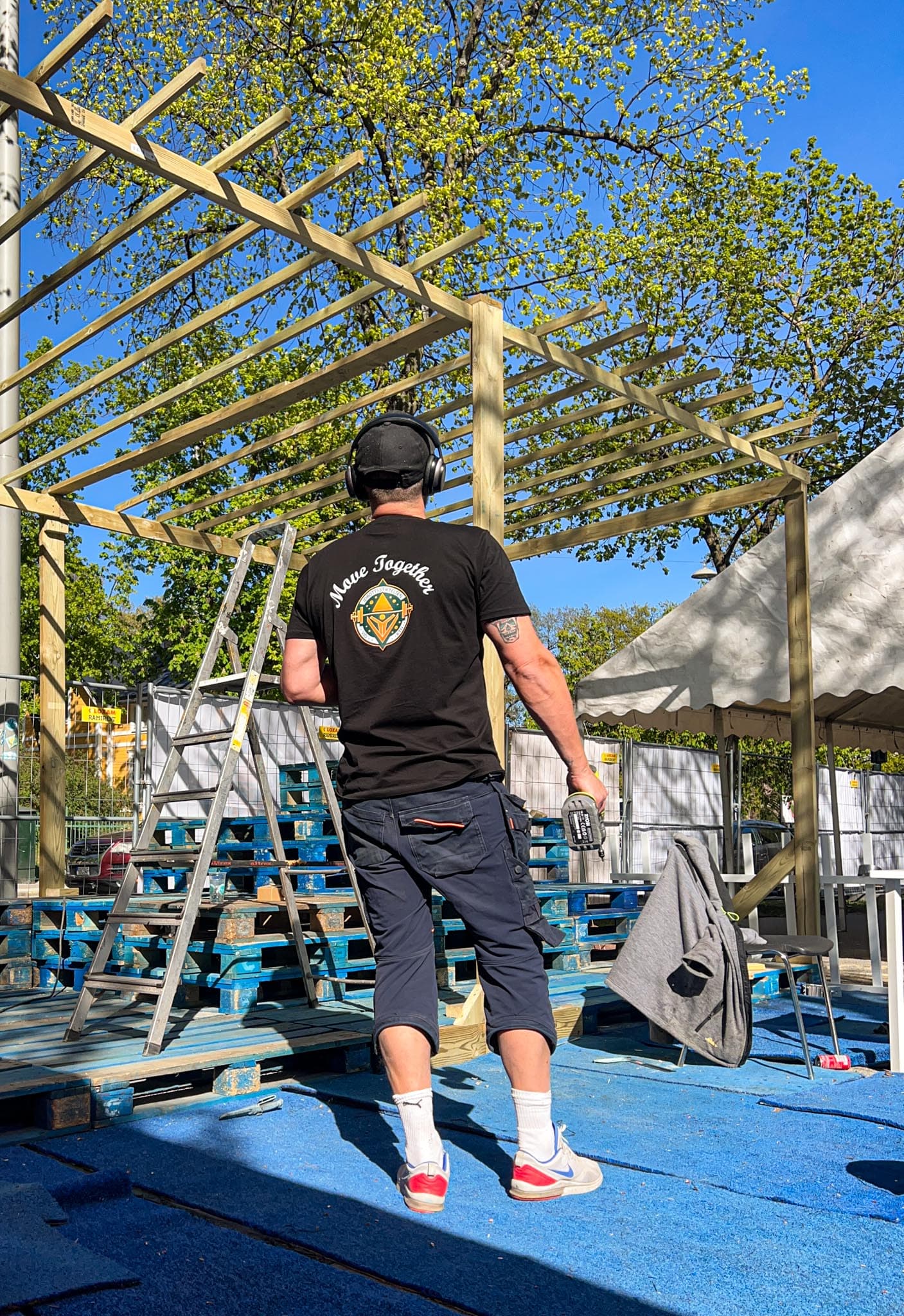 Quarnevalen 2026 build week, preparation photo 81